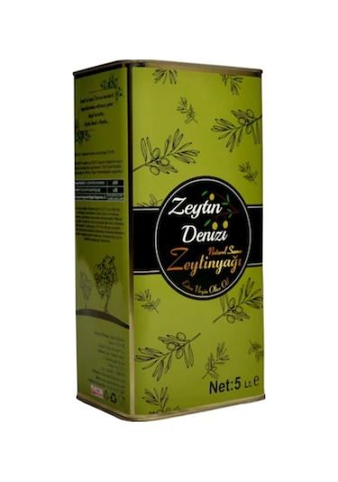 Zeytin Denizi Naturel Sızma Zeytinyağı Teneke 5 L