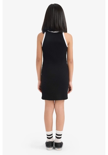 DeFacto Kız Çocuk Baskılı Fitilli Kaşkorse Kolsuz Yazlık Elbise B4491A825SMBK27 DeFacto Kız Çocuk Baskılı Fitilli Kaşkorse Kolsuz Yazlık Elbise B4491A825SMBK27