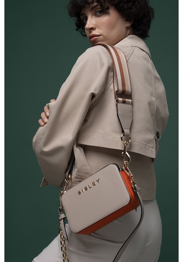 Sisley Kadın Çapraz Çantası C.sly 070 Std / Ten-turuncu Ten-turuncu Ten - Turuncu