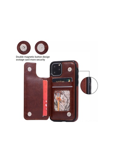 Hangfox Samsung A10/m10 İçin Rose Gold Kapak - Kartlı Tutucu Ve Ayaklı Korumalı Deri Kılıf, Kaliteli, Hafif Ve Dayanıklı