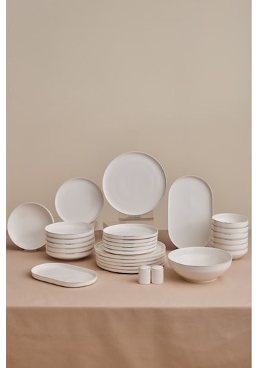 Karaca  Stream Bone Light Bach 29 Parça 6 Kişilik Yemek Takımı Gold