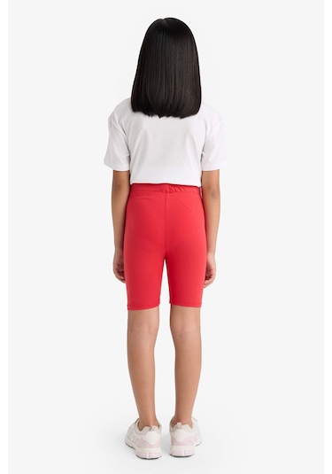 Defacto Kız Çocuk Kısa Boy Tayt B5591a825smrd57 Kırmızı