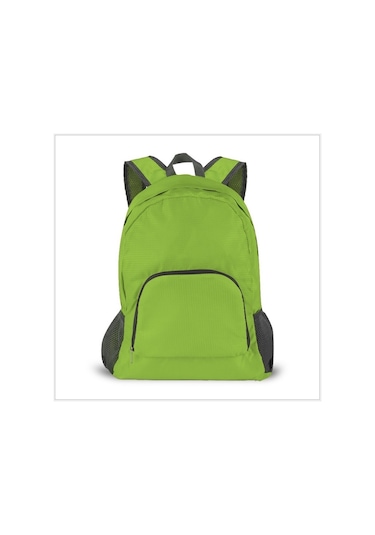 Açık Havada Katlanır Sırt Çantası Seyahat Sırt Çantası Ultra Hafif Suda Kalan Kadın Sırt Çantası 011-yeşil Yeşil