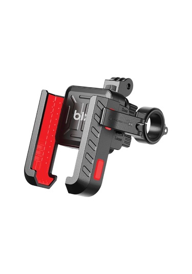 Gidon Bağlantılı 360 Derece Ayarlanabilir 3.5 -7.2 Uyumlu Motosiklet Bisiklet Telefon Tutucu - 9001246083643ynt