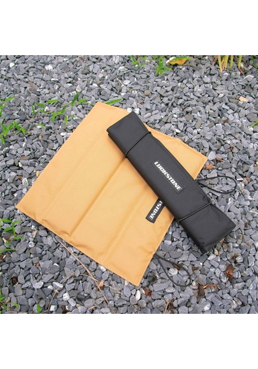 Luckstone Açık Piknik Oturma Minderi Su Geçirmez Oxford Kumaş Siyah