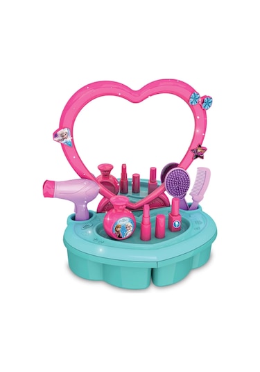 Frozen Güzellik Salonu - Güzellik Setleri - Kuaför Oyuncak Seti - Makyaj Seti 1 Adet
