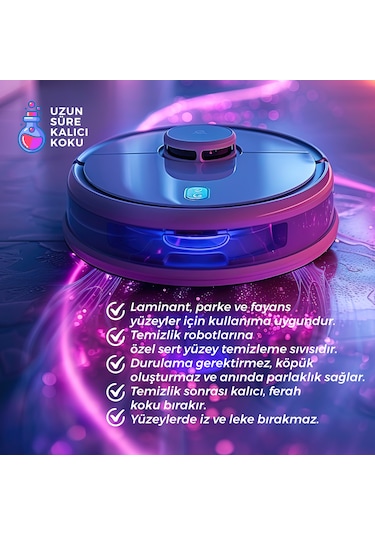 Nilem Robot Süpürge Deterjanı Japon Kiraz Çiçeği Kokulu 500 Ml Tekli