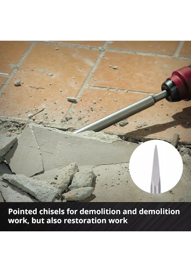 Einhell SDS PLUS keski murç seti 3 parça 250 mm - 49247200
