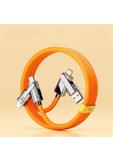Type-c Type-c Type-c Lightning Usb Type-c Usb Lightning 120w 6a Turbo Hızlı Şarj Ve Data Kablosu Senalstore