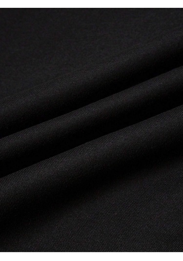 Coke Serisi Bear And Slogan Graphic Thermal Lined Sweatshirt-trzksw4787 Lacivert