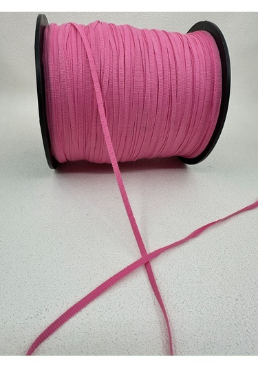 4 Mm Askılık Grogren Şerit 5 Metre - Pembe