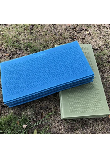 Homyl Katlanır Koltuk Pedi Taşınabilir Katlanmış Oturma Mavi Mavi