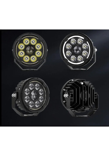 Beemax Angel Hardcap 140 Watt Profesyonel Motosiklet Led Sis Far