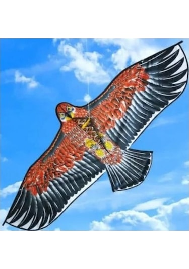 Fiberglass 3D Kartal Eagle Kuş Desenli Uçurtma 150 CM