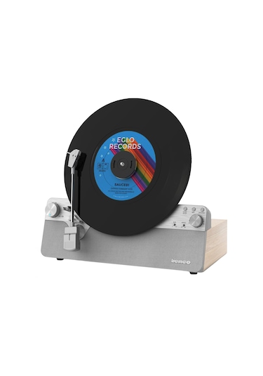 Lenco Dikey Plak Çalar Lsa-071 Retro Tasarım Ve Modern Dahili Hoparlörlü Bluetooth Pikap