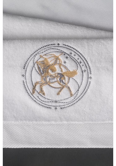 Varol %100 Microcotton Üst Kalite Havlu Seti Burç Nakışlı Yay-standart Yay Diğer