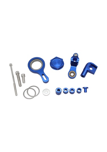 Ranyeek Yzfr1 2002-2017 Yzfr6 2006-2020 İçin Alüminyum Amortisör Montaj Braketi Seti - Mavi Motosiklet Modifikasyon Aksesuarı