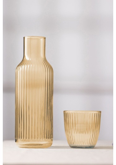 Rakle Splendid Bardaklı Sürahi Amber 1000 Cc