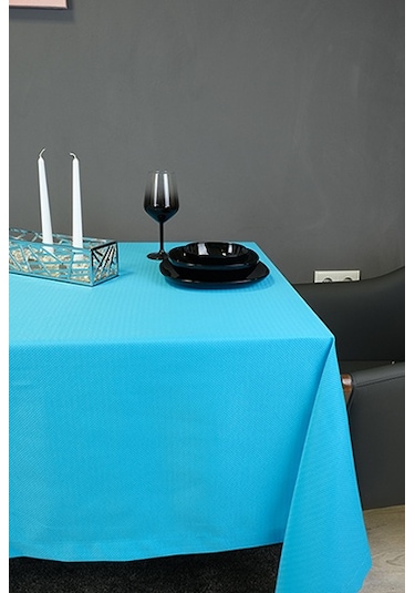 Wicker Masa Örtüsü Koyu Mavi