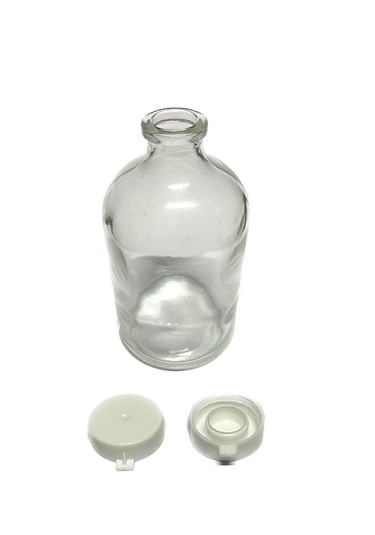 100cc Penisilin Flakon Cam Şişe 40 Adet Sızdırmaz