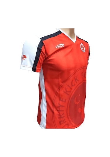 Pars Point Fight Tişört Tek Üst Prs-1602 Kırmızı