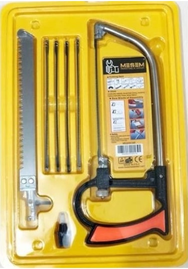 Meşem M-598 Kıl Testeresi Seti Takımı 7'li