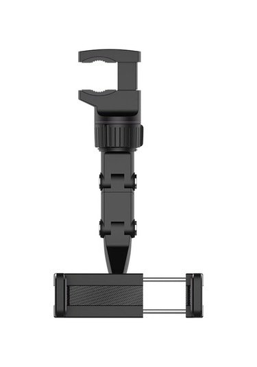 Yingfu Dikiz Aynasına Takılı Siyah Akıllı Telefon Tutucu, Uygun Her Akıllı Telefon İçin Diğer