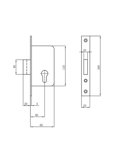 İto 161/ Gk Silindirli Emniyet Kilidi