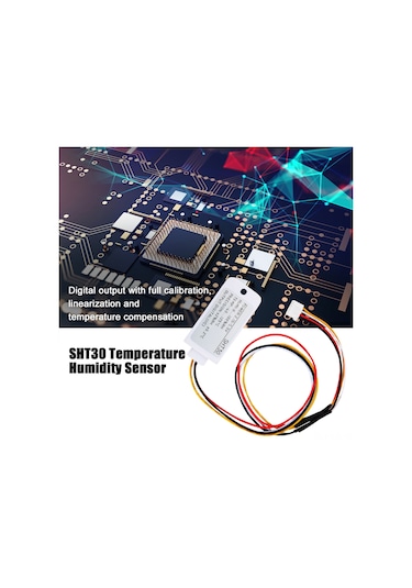 Gajeena Sht30 Iıc Dijital Sıcaklık Nem Sensörü Modülü -40 125 C Aralığı, 0.2 C Doğruluk, Xh2.54 4p Bağlantı, 2.5-5.5v Dc