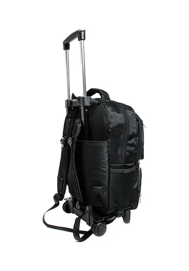 Çekçekli Laptop Gözlü Okul Ve Sırt Çantası