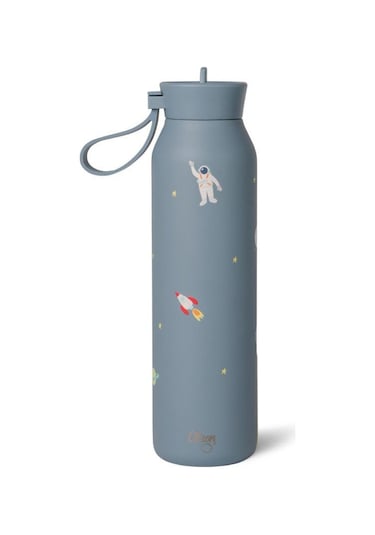 Citron 3 Katmanlı Paslanmaz Çelik Termos Seti 500 Ml - Spaceship Mavi