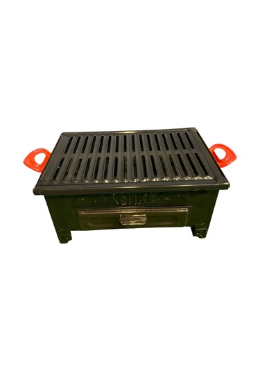 Emaye Boyalı Mangal Siyah