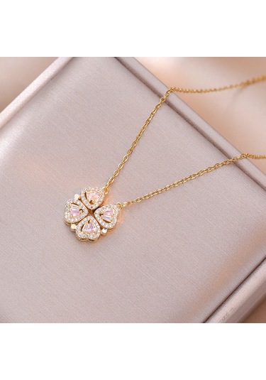 Bayan Kolye: Moda Estetiği Titanyum Çelik Kolye No.427 Çok REnkli