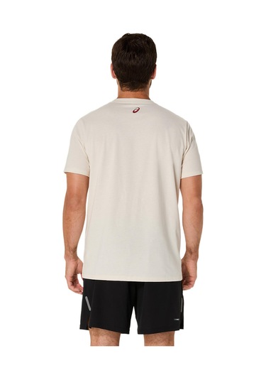 Asics Asıcs Logo Ss Tee Erkek Krem Kısa Kollu Tshirt 2031e188-201 Krem