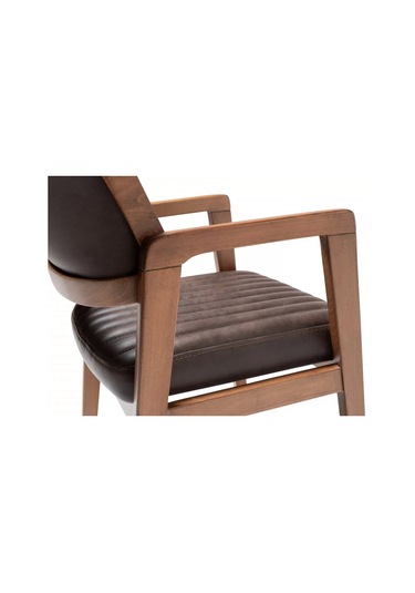 Tokyo Sandalye Ceviz - Kahverengi