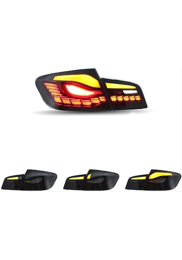 Bmw - 5 Serısı F10 Içın Uyumlu Dragon Led Stop - Smoke