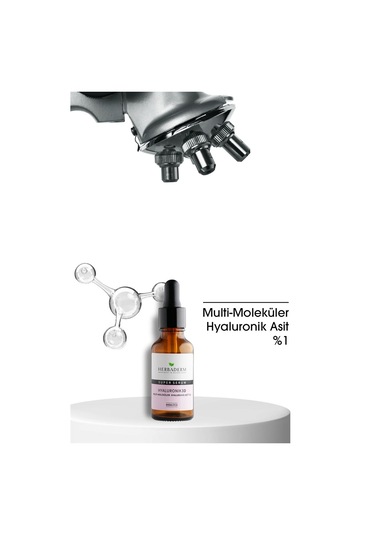 Herbaderm Yoğun Nemlendirici Hyaluronik 3D Super Serum 30 ML