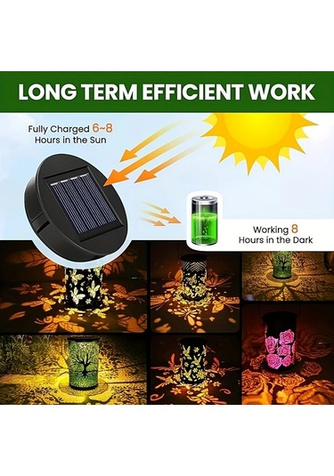 Xuweiwei 4 Paket 2 Adet Değiştirme Güneş Işığı Parçası 10 Lümen Led Su Geçirmez Üst Kiti Dış Mekan Dıy Avizeler İçin