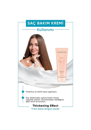 Momentum Volumizer Durulanmayan Saç Maskesi 250 ML