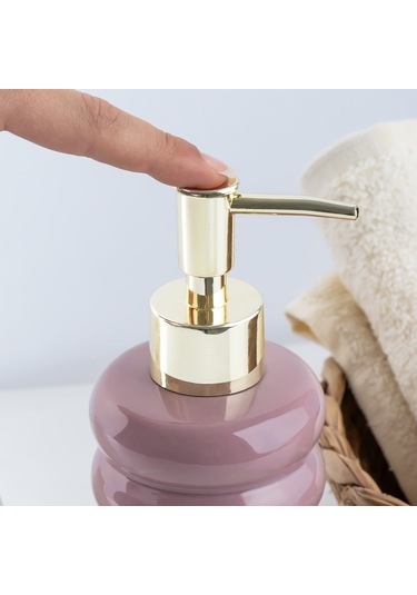 Porsima 3204 Seramik Lavabo Sıvı Sabunluk 275 CC Pudra