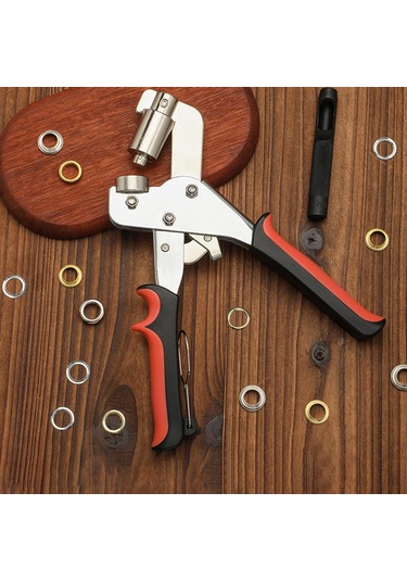 Suntek Grommet Yelef Pensesi Dıy Proje Giysileri Için Punch Çok Renkli