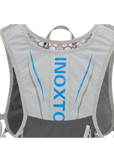 Suntek Hidrasyon Paketi Yeleği, Ayarlanabilir Koşu Takımı Gri
