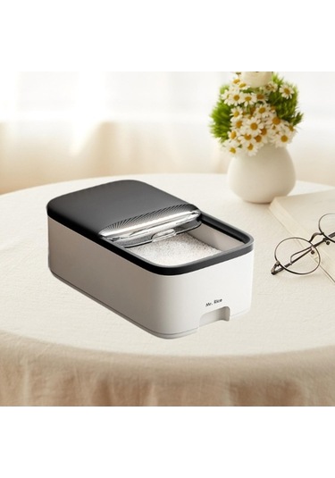 Pazly Tozu Suntek Saklama Maması L Kedi Kabı Gıda Ev Çamaşır Bx Gri