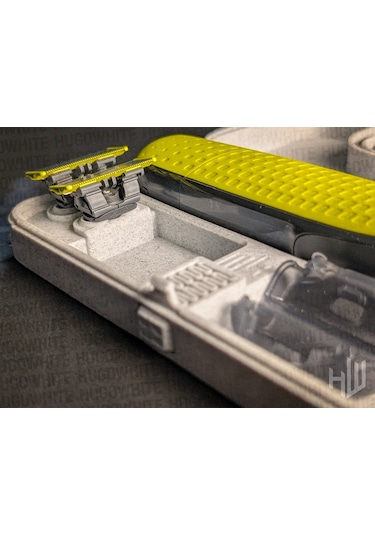 Philips Oneblade Uyumlu Sert Taşıma Kılıfı Mermer Desenli