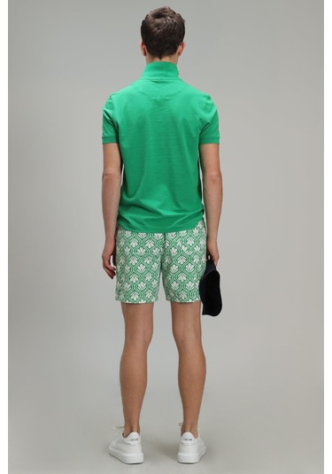 Lufian Ellery Erkek Deniz Şortu Yeşil 111220081100600 Yeşil
