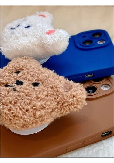 Cronax Kızlar İçin Telefon İçin Yapışkan Tabanlı Ayıcık Popsocket 338733665