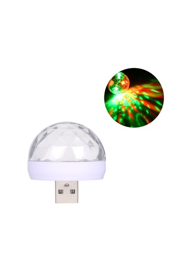 Geeksen Usb Girişli Led Neon Işık, Ses Aktifli Rgb Renkler, Mini Taşınabilir, Ev Partileri Ve Dekorasyon İçin Şeffaf