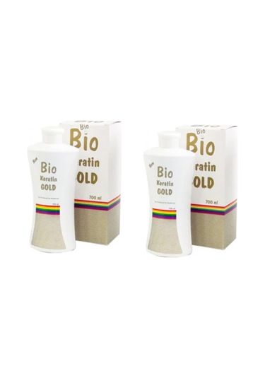 Bio Keratin Gold Saç Düzleştirici Keratin Bakımı 2 x 700 ML