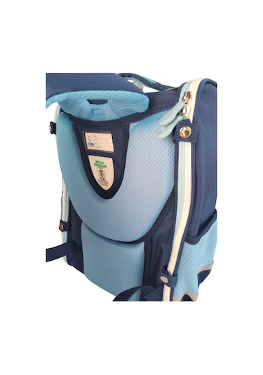 Hello Dragon Okul Çantası Mod 5 Light Blue Cn0009 Desenli