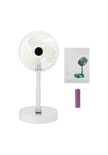 Büro Ev Ofis Bilgisayarı İçin Usb Şarjlı Katlanır Uazar Masaüstü Mini Fan
